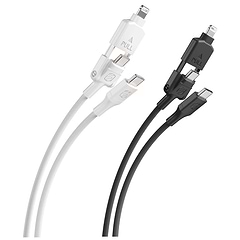 2-in-1 USB-C to USB-C/Lightning 4-Ft. Cable