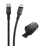 mini Car Charger & Lightning Cable