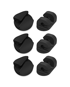 Round & In-Line Cable Management Clips