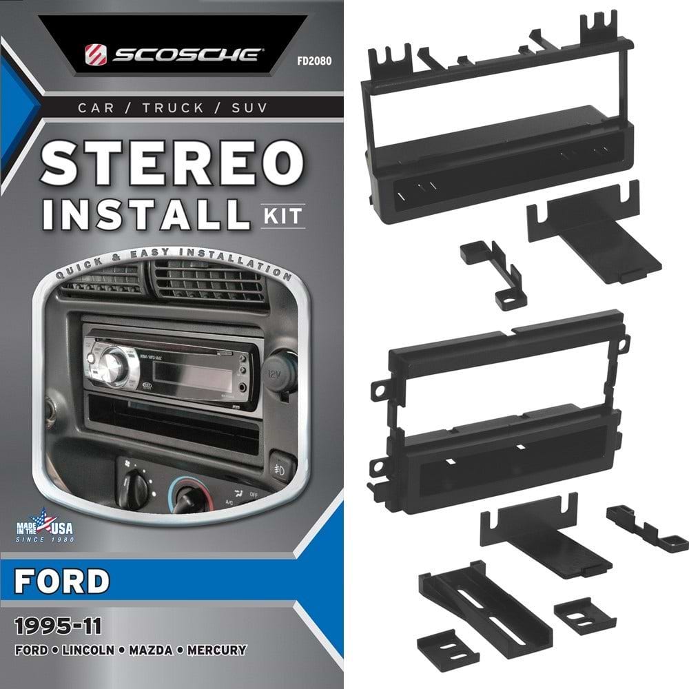 Scosche FD2080 Stereo Install Kit - Ford 1995-11