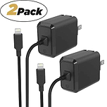 MFI Certified Power Delivery Lightning Home Charger (2-Pack)