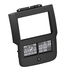 Dash Kit with Touchscreen Controls for 2013-Up Dodge Ram