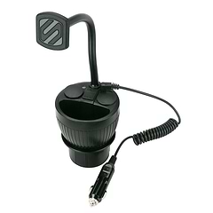 Magnetic Cup Mount and Power Hub for Mobile Devices