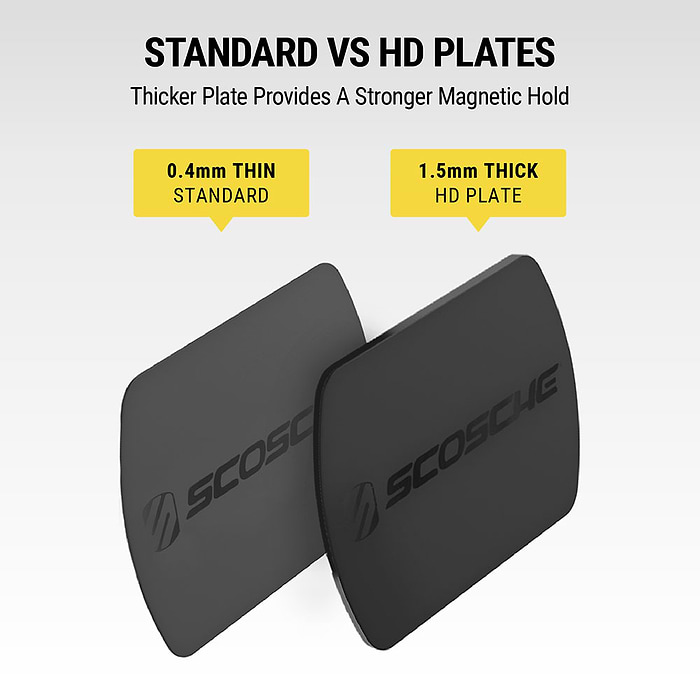 Scosche Replacement Plates 3M Adhesive Metal Plates