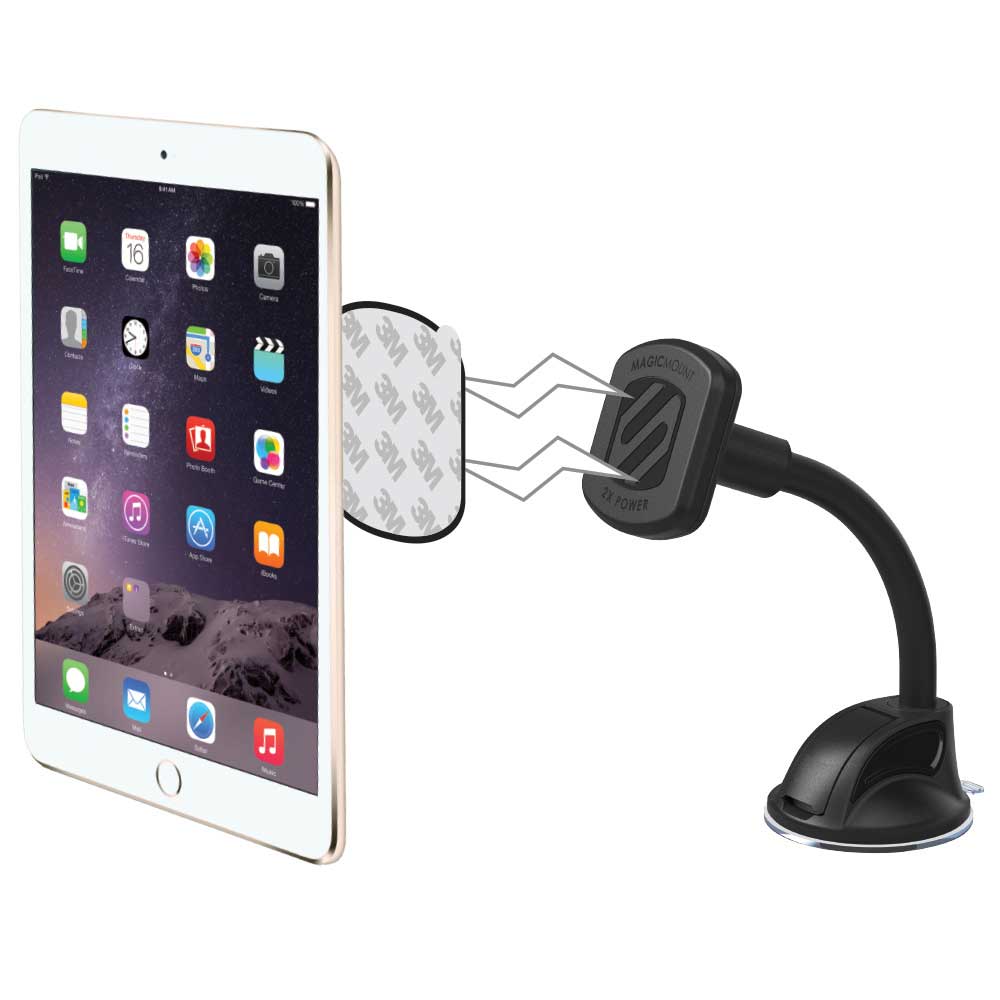 Tablet Car Mount Dash Window Scosche - Main Image