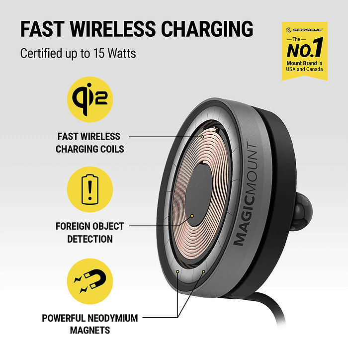 MagicMount™ Charge Elite 3-in-1