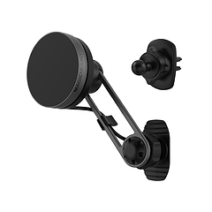 3-in-1 MagSafe Compatible Qi2 Wireless Charging Phone Mount for Dash/Vent/Display