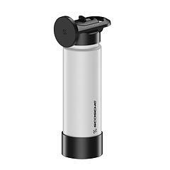 22 oz. Insulated Water Bottle with Built-In MagSafe Compatible Phone Mount, White