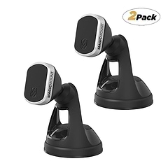 Magnetic Window/Dash Suction Cup Phone Mount 2-Pack