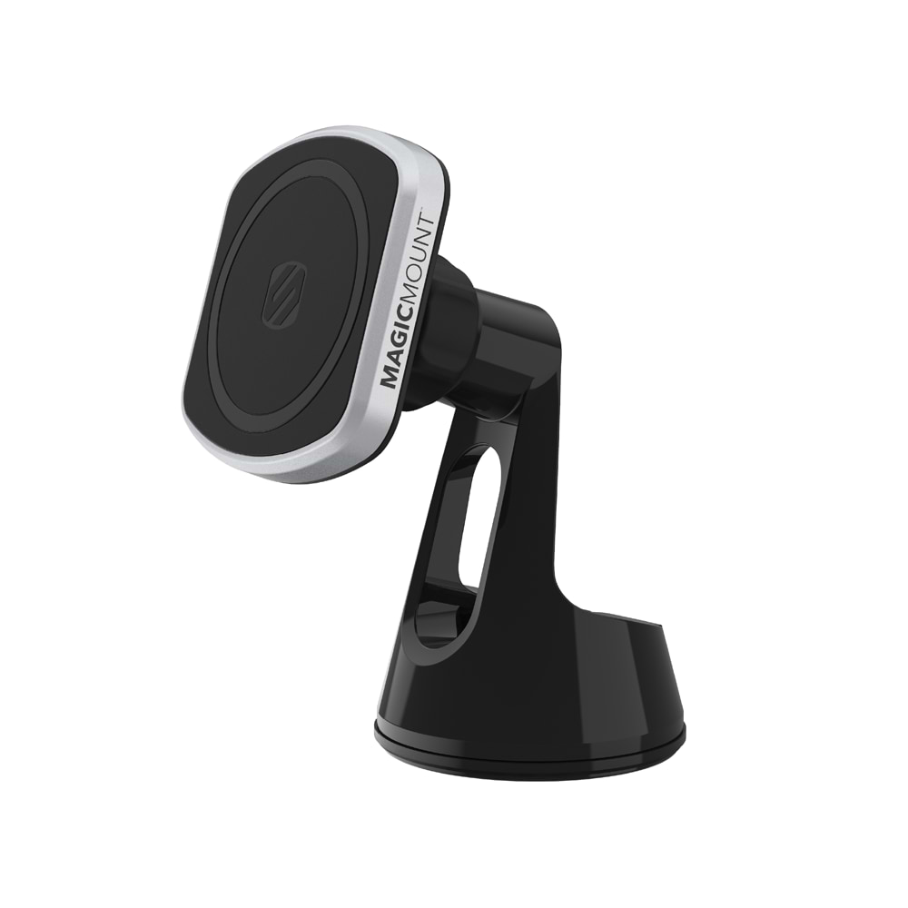 Scosche MP2CUPM-SP MagicMount Pro2 Cup Holder Magnetic Cell Phone Holder Car Mount Kit Compatible with MagSafe, iPhones, Galaxy, P : Scosche MPQ5CUP2 MagicMount Pro Charge5 15W Magnetic
