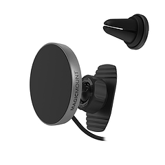 MagSafe Compatible Qi2 Wireless Charging Phone Mount for Dash/Vent