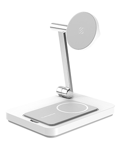3-in-1 Magnetic Wireless Charging Stand with Removable Power Bank