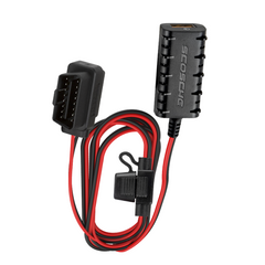 Universal 5.ft USB Hard Wire Kit with USB-A and Quick Connectors