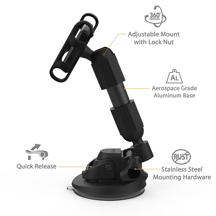 Suction Cup Magic Mount Magnetic Mount For Mobile Devices