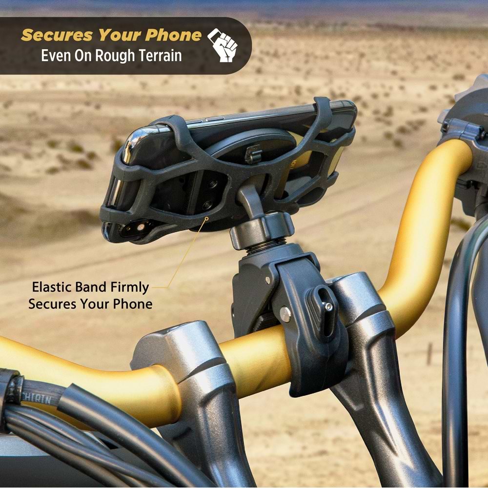 Motorcycle Strong Phone Mount TerraClamp