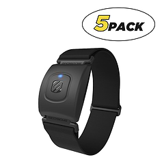 Black Armband Heart Rate Monitor (5-Pack)