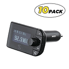 Handsfree Car Kit with FM Transmitter (10-Pack)