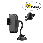 Universal Flex-Neck 4-in-1 Phone Mount (10-Pack)