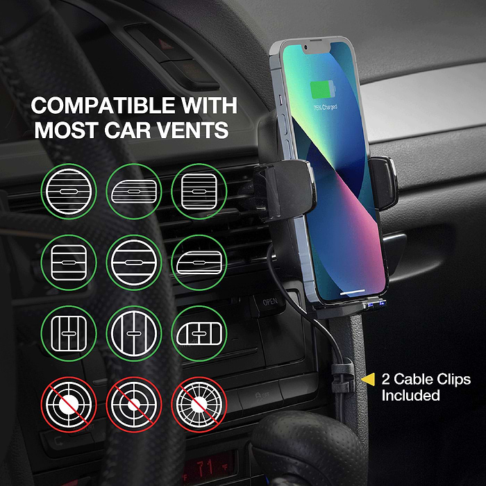 Wireless Charging Walmart Car Holder StuckUp Qi Wireless Universal