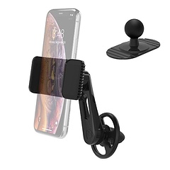 Phone Vent Mount with Optional Dashboard Adhesive Base