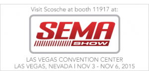 Visit Scosche at booth 11917 at the SEMA Show. Las Vegas Convention Center. Las Vegas, Nevada. Nov. 3-Nov. 6, 2015.