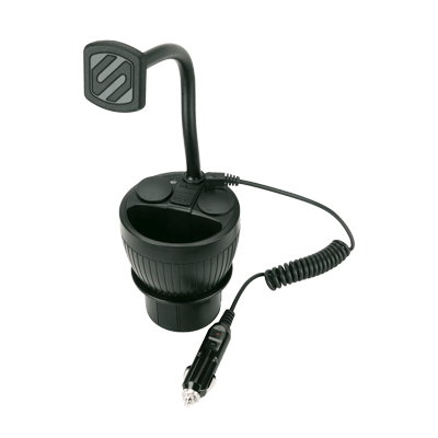 Magnetic Cup Mount and Power Hub for Mobile Devices