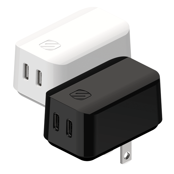 Dual USB-C port home charger