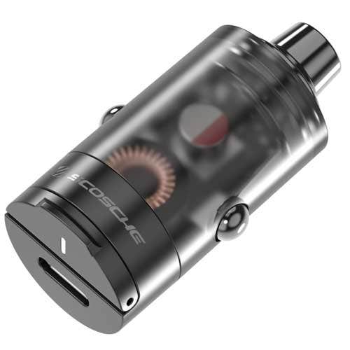 Translucent USB-C Car Charger