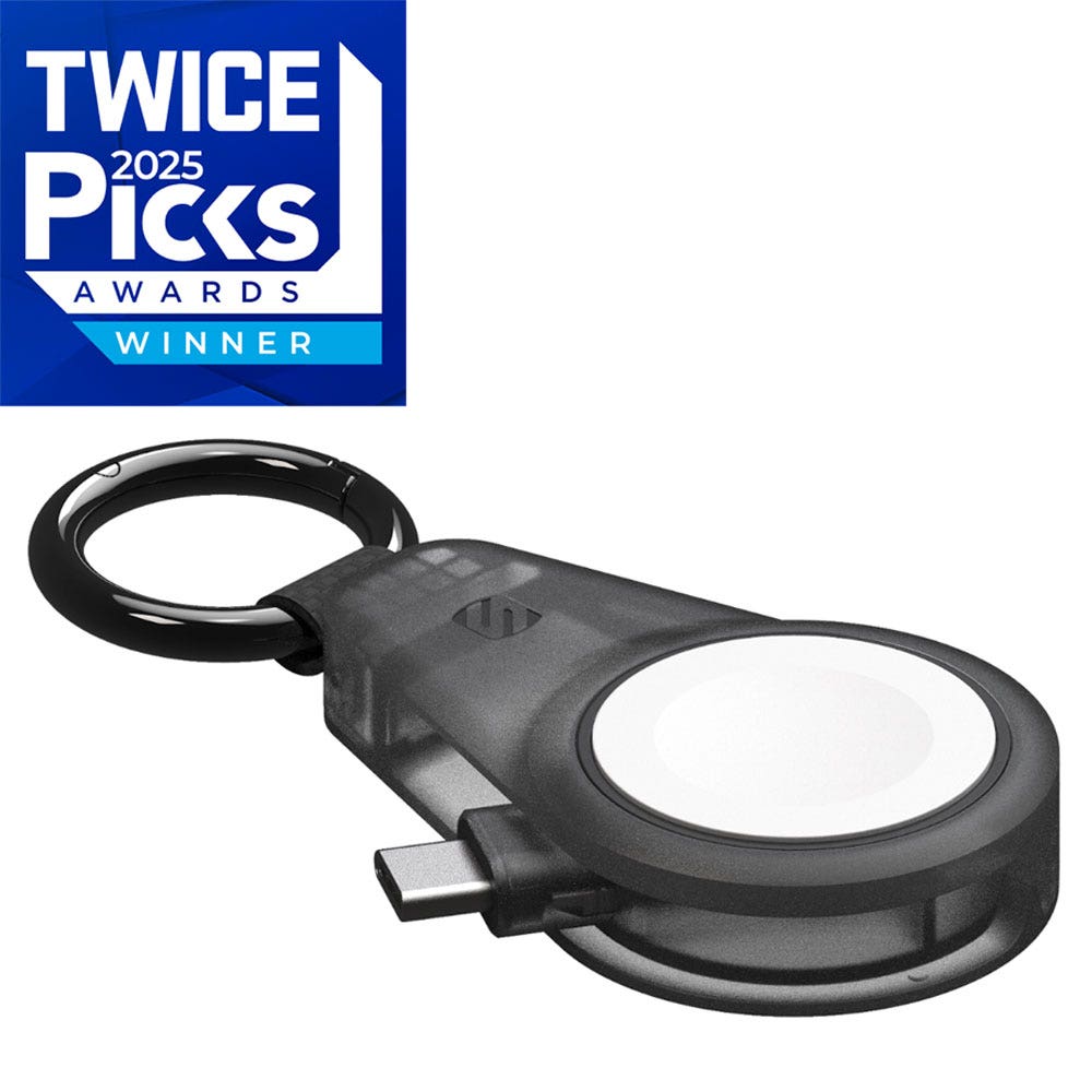 Twice Picks 2025 Award Winner - Portable Apple Watch® Wireless Charger