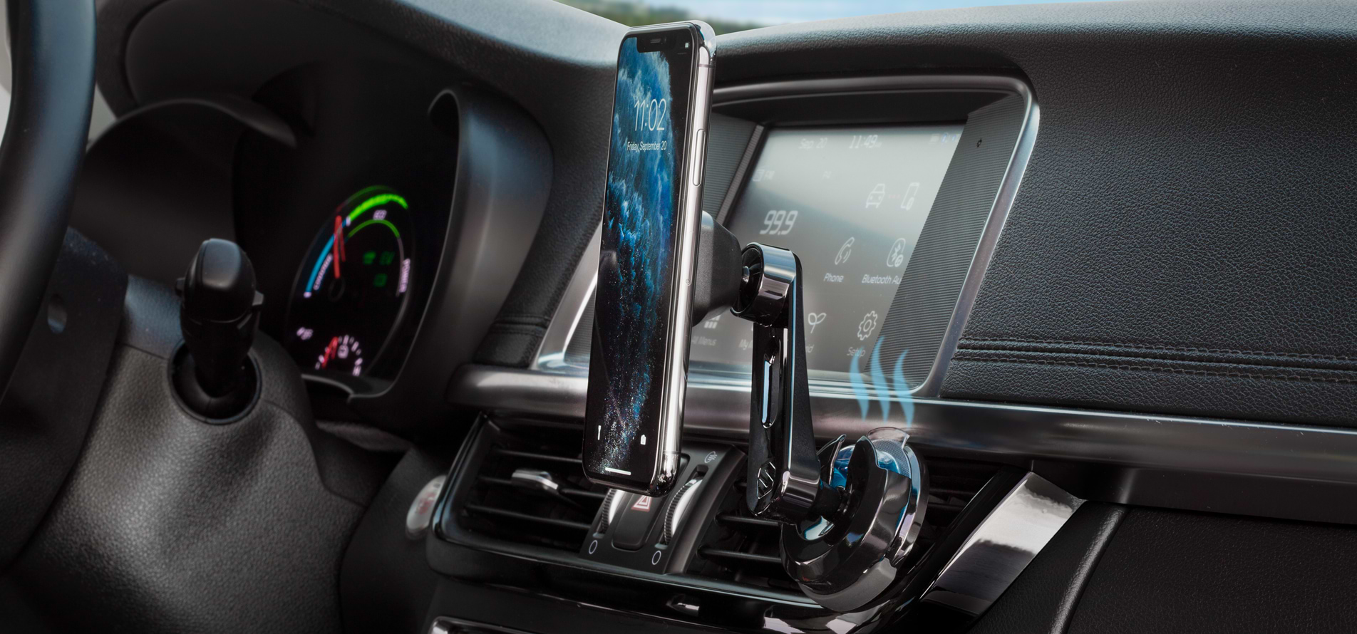 Phone Mount with freshner pod Phone Mount with freshner pod