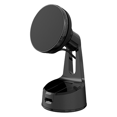 MagSafe Compatible Qi Wireless Charging Phone Mount for Window/Dash