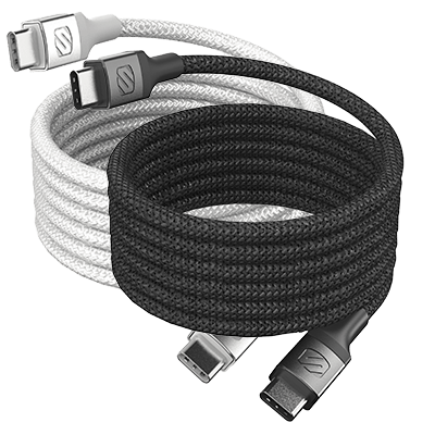 USB-C to USB-C 60Watt 6 Ft. Magnetic Braided Charging Cable
