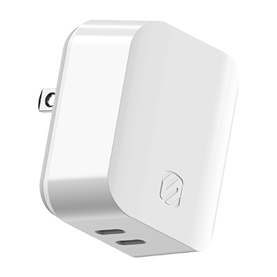 Dual-Port USB-C Power Delivery Wall Charger