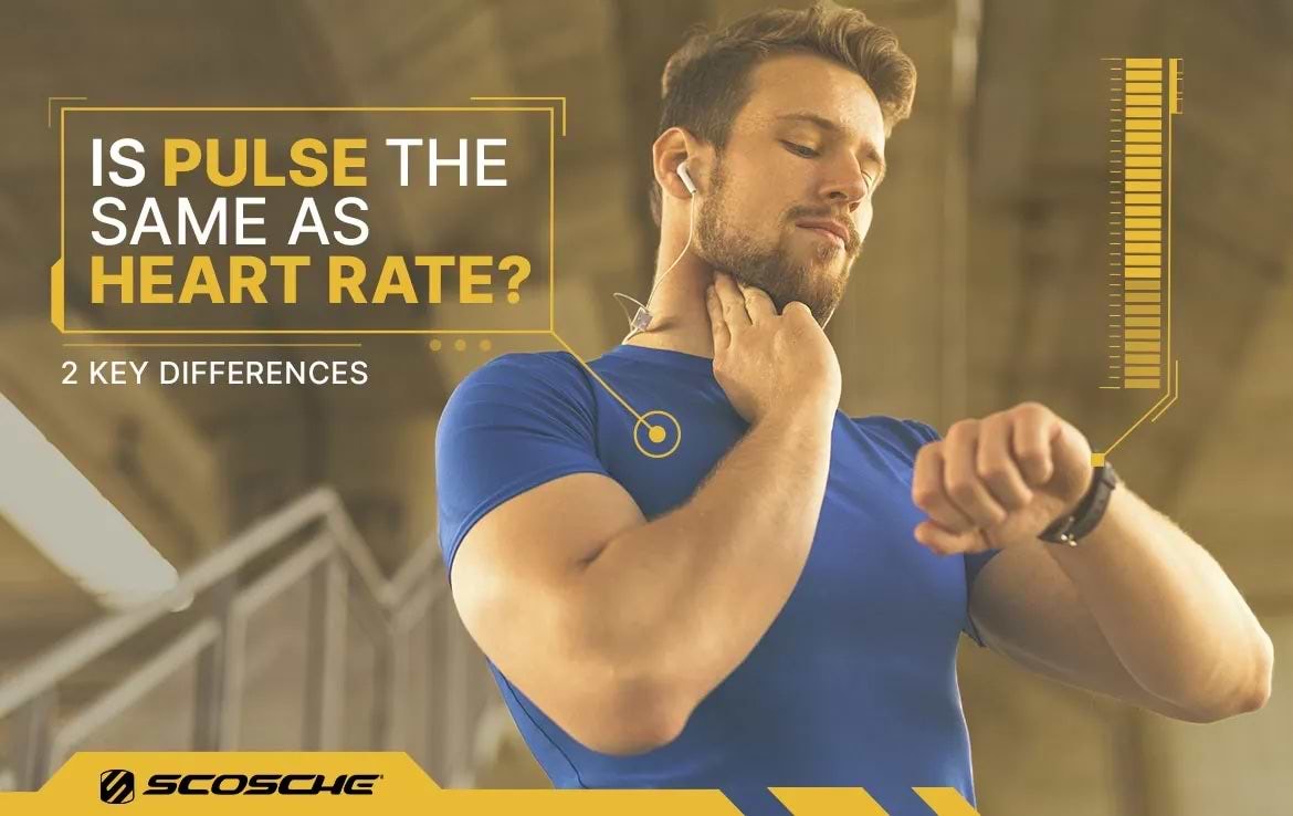 Is Pulse the Same as Heart Rate? Is Pulse the Same as Heart Rate? 2 Key Differences. Man checking pulse.