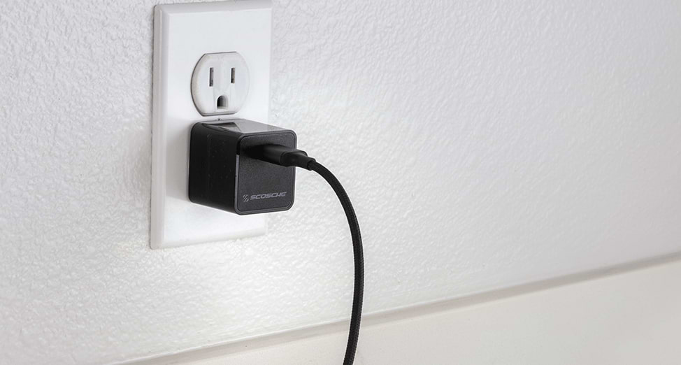Single USB Port Portable Wall Charger
