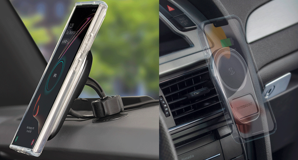  MagicMount Pro charge4 Window/Dash - mount view
