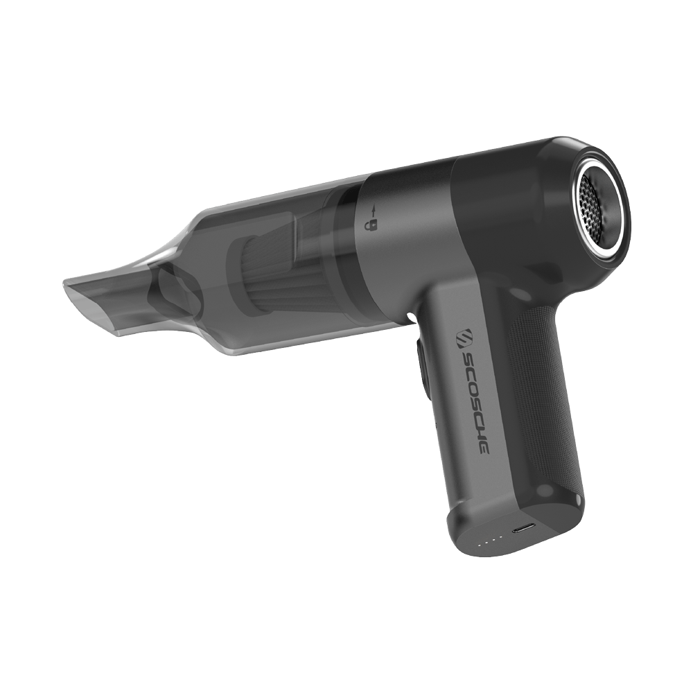 Scosche SCOVAC 4-in-1 High Power Vacuum and Duster
