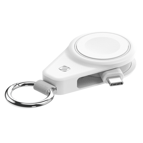 Keychaing Apple Watch Charger with USB-C Charging Port