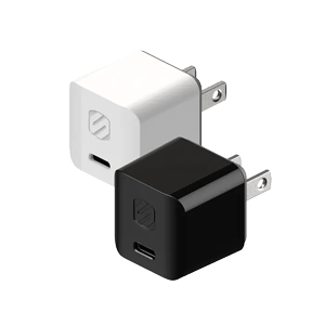 Black and White USB-C Home Chargers