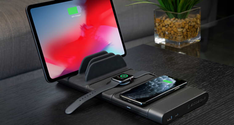 Wireless Charger station Wireless Charger station with Apple Watch, iphone and ipad charging