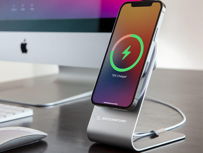 phone while charging iphone charging via wireless charging stand