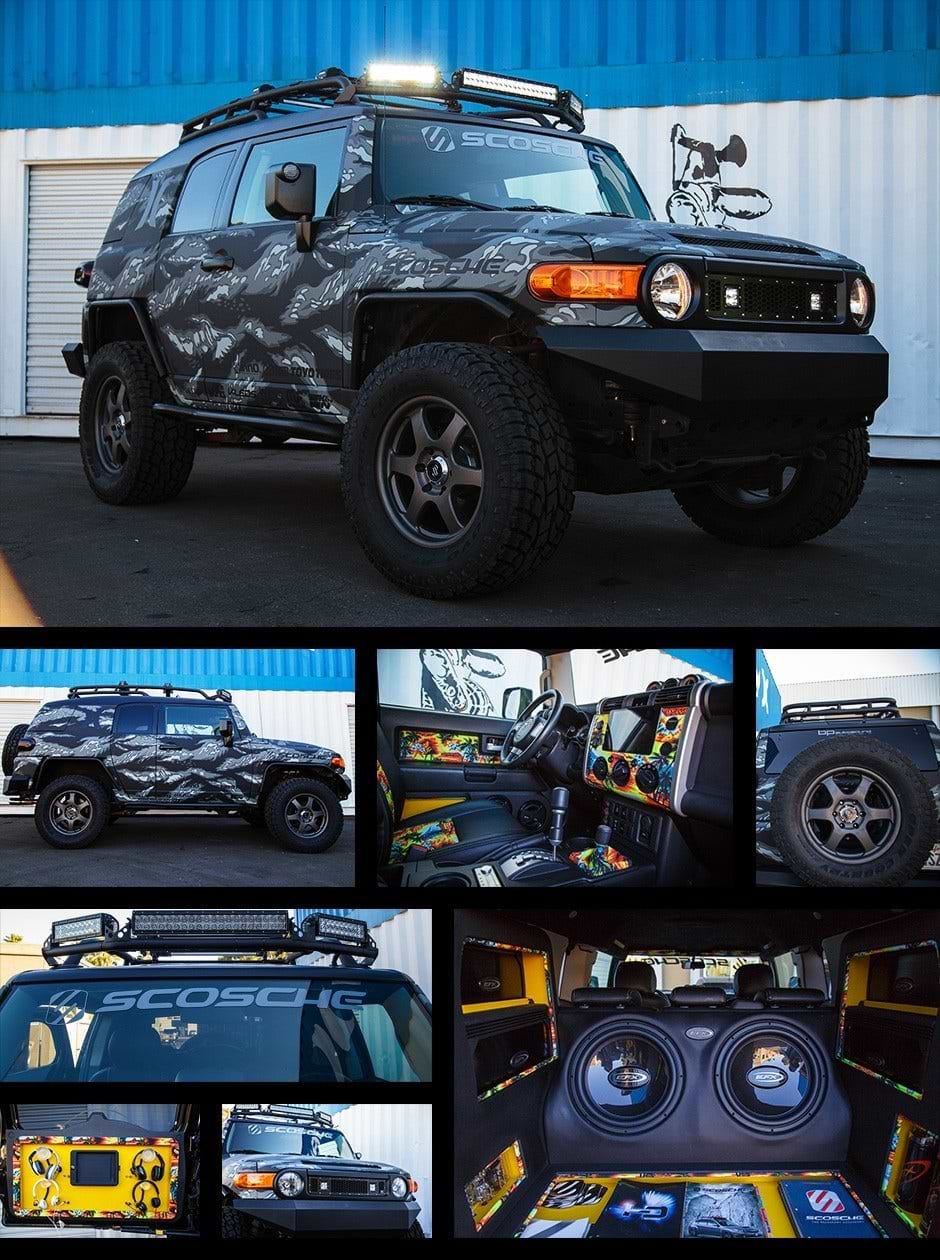 Scosche FJ Cruiser Hurley Wrap