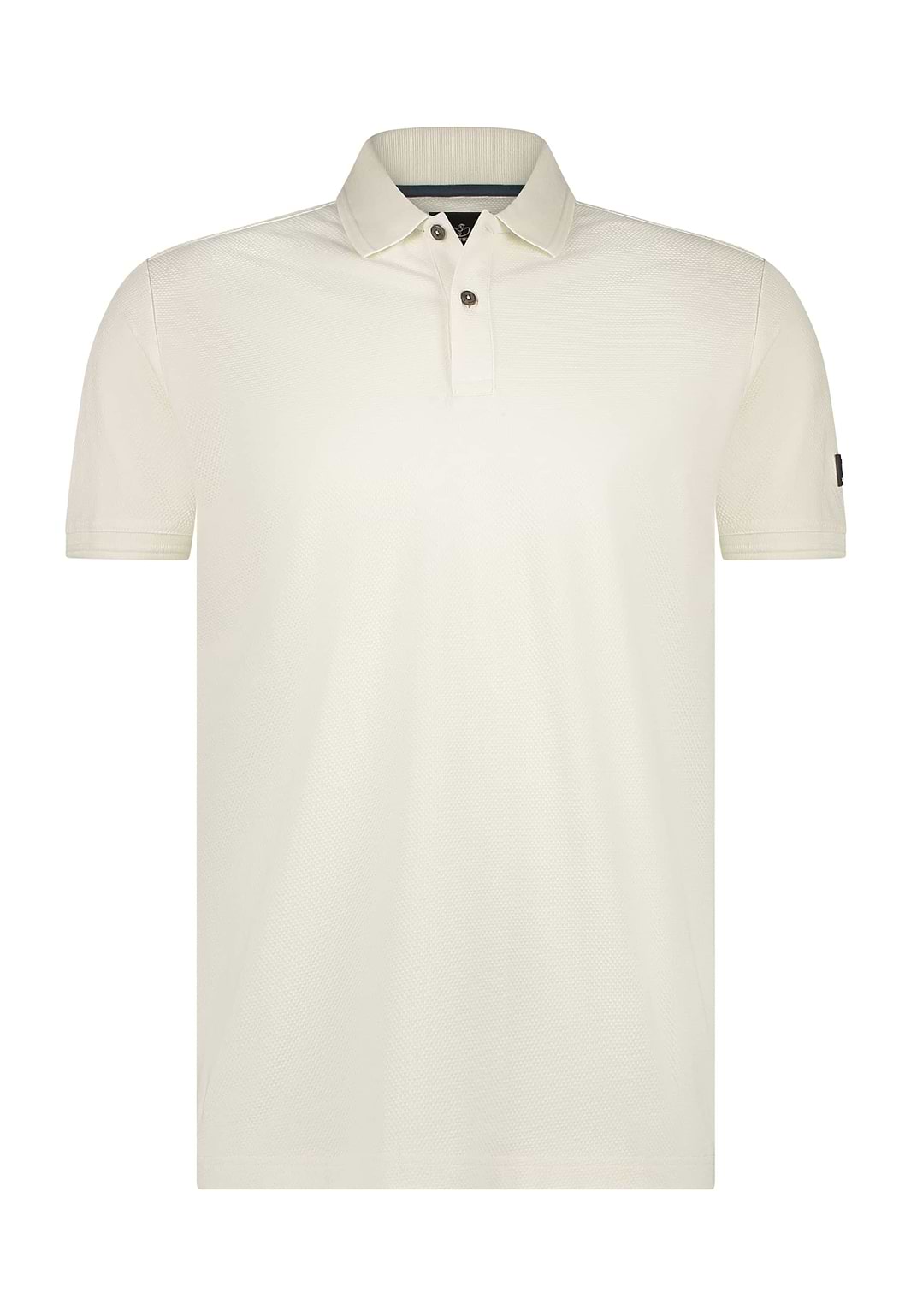 Jersey-polo-met-structuurpatroon