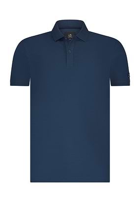 Jersey-polo-met-structuurpatroon