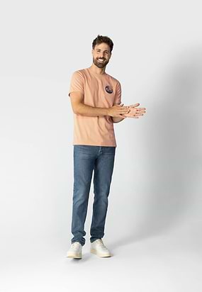 T-shirt-van-gemêleerde-jerseystof