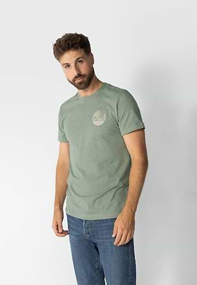 T-shirt-van-gemêleerde-jerseystof