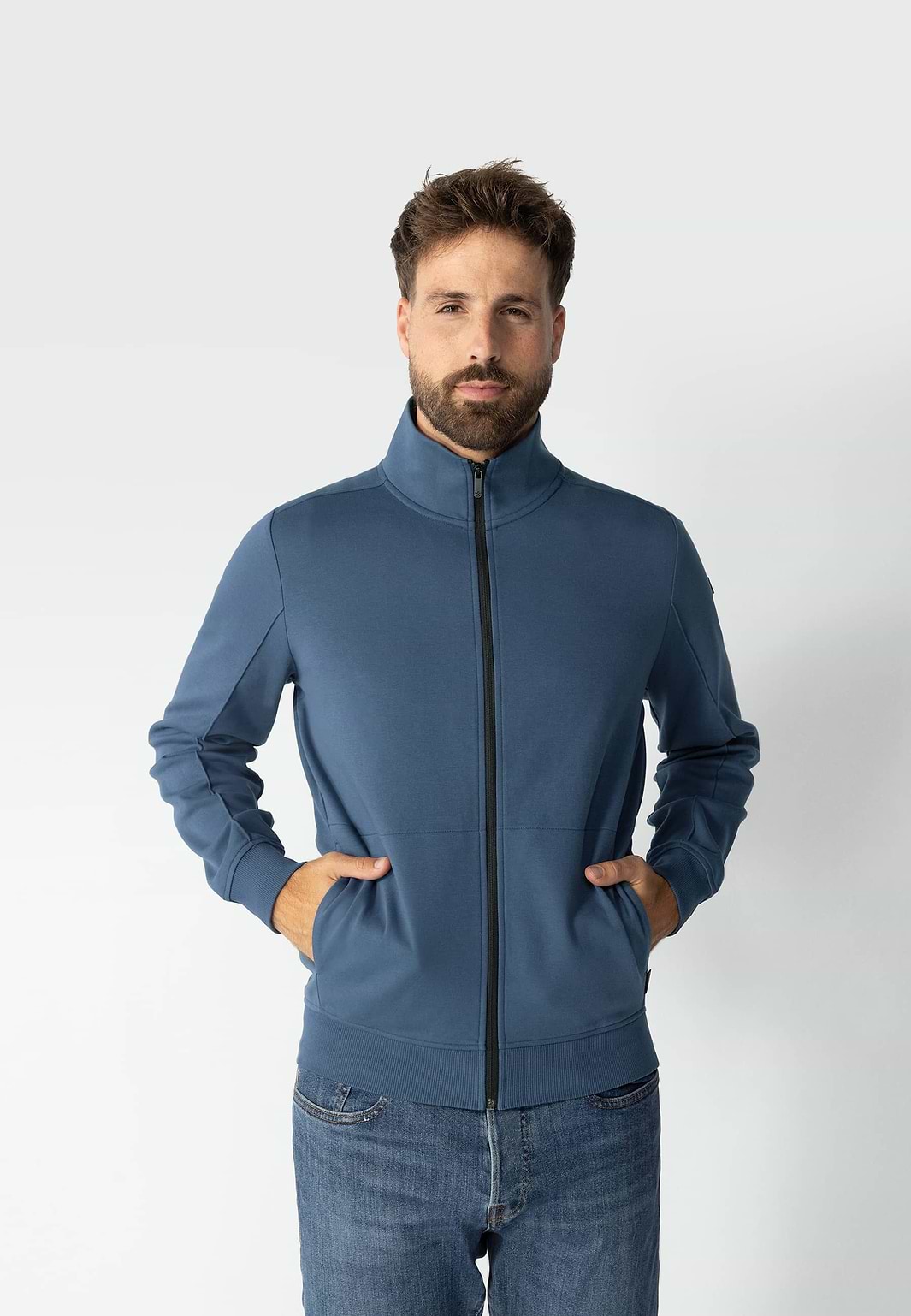 Sweatvest-met-steekzakken