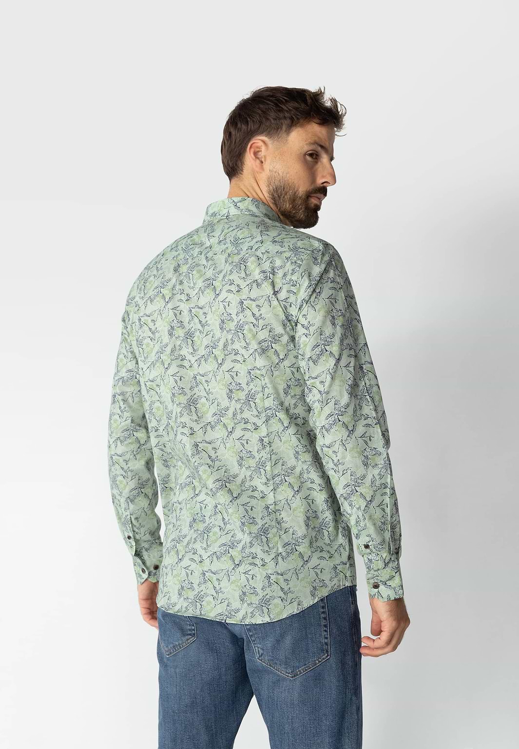 Button-down-overhemd-van-poplinstof
