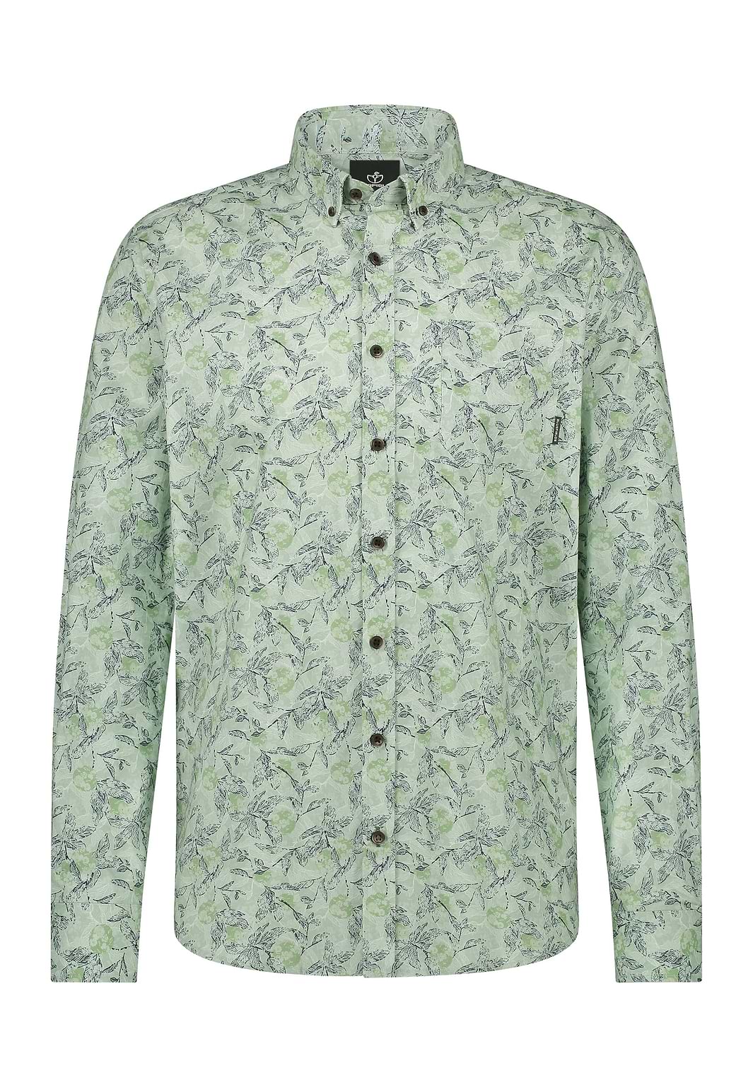 Button-down-overhemd-van-poplinstof