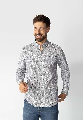 Poplin-overhemd-met-button-down-kraag